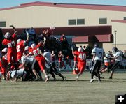 Buffalo Field Goal. Photo by Pinedale Online.