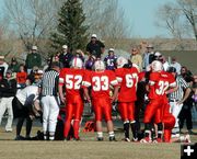 Injury Timeout. Photo by Pinedale Online.