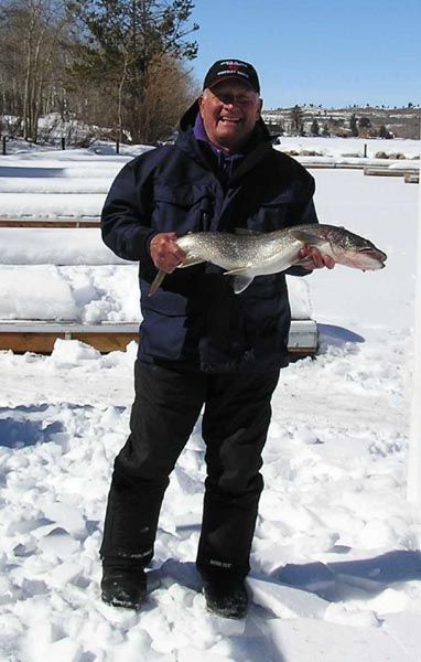 Williams 2nd place fish. Photo by Bill Boender.