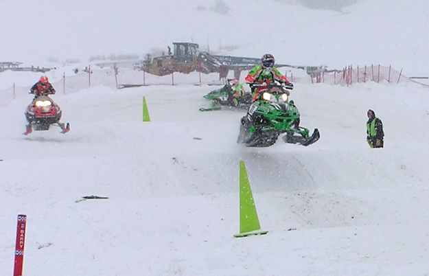 SnoCross in Bondurant. Photo by Pinedale Online.