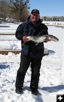 Williams 2nd place fish. Photo by Bill Boender.