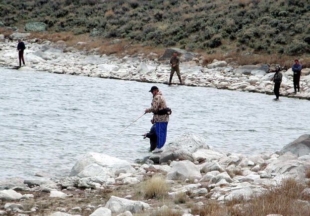 Good Fishing Spot. Photo by Pinedale Online.