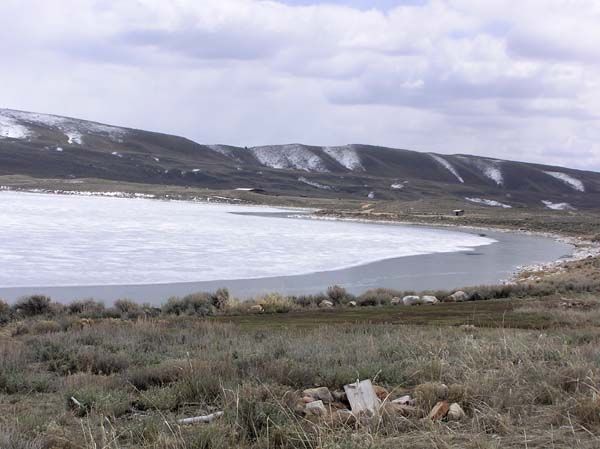 Soda Lake. Photo by Pinedale Online.