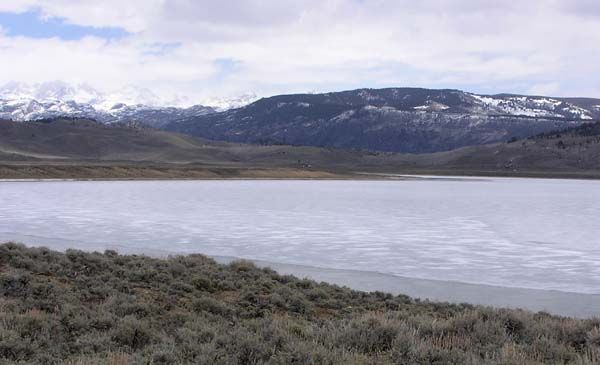 Soda Lake. Photo by Pinedale Online.