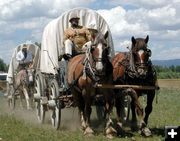 Supply Caravan. Photo by Pinedale Online.