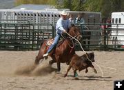 Calf Roper. Photo by Pinedale Online.