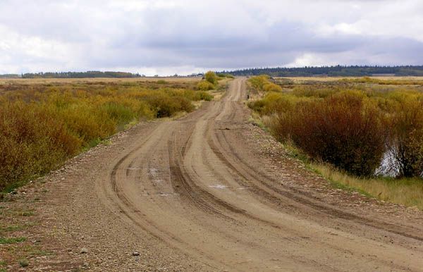 Beaver Creek Road. Photo by Pinedale Online.