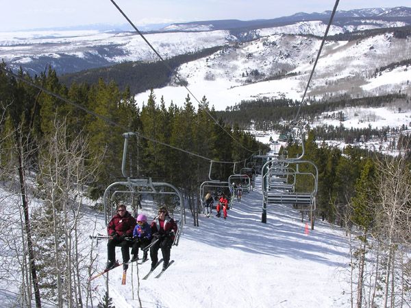 Beautiful Lift View. Photo by Dawn Ballou, Pinedale Online.