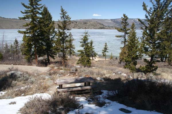 A little bit of snow. Photo by Clint Gilchrist, Pinedale Online.