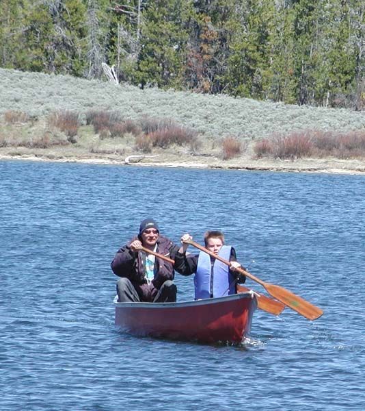 Go Canoeing. Photo by Pinedale Online.