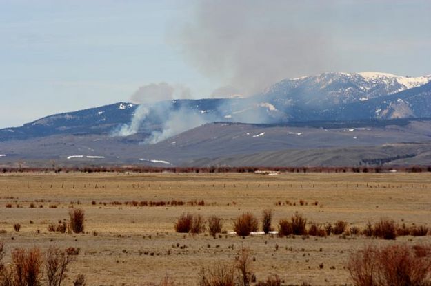 New Fork Burn. Photo by Clint Gilchrist, Pinedale Online.