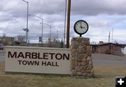 Outside sign. Photo by Dawn Ballou, Pinedale Online.