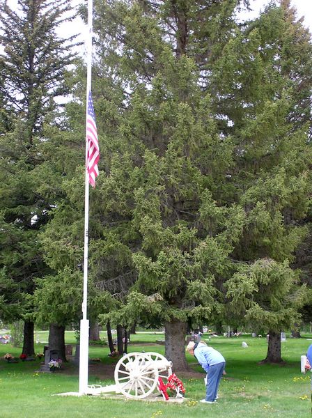 War Memorial. Photo by Dawn Ballou, Pinedale Online.