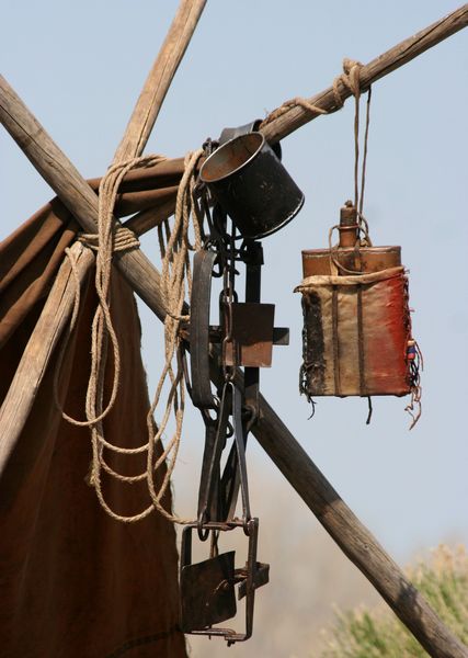 Camp Supplies. Photo by Clint Gilchrist, Pinedale Online.