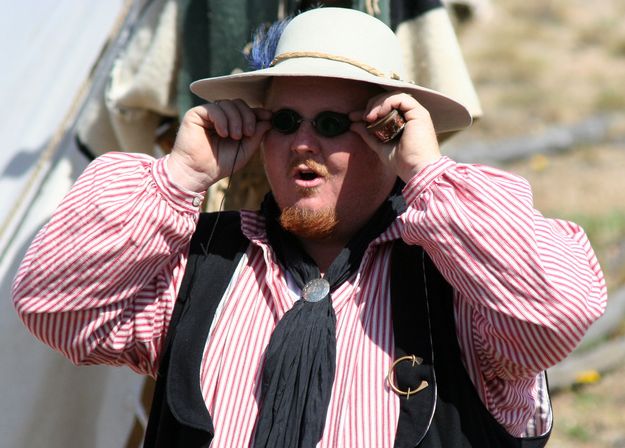 Snow Glasses. Photo by Clint Gilchrist, Pinedale Online.