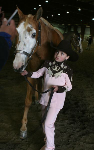 Lil' Cowgirl. Photo by Pam McCulloch.