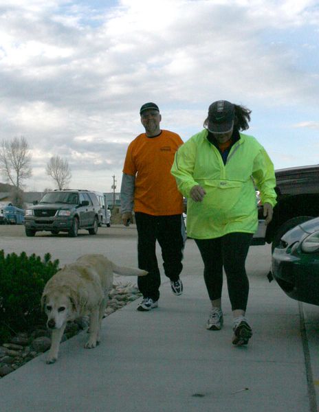 Walking. Photo by Pam McCulloch.