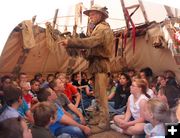 Indian Tipi. Photo by Clint Gilchrist, Pinedale Online.