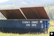 Garbage is handled too. Photo by Dawn Ballou, Pinedale Online.