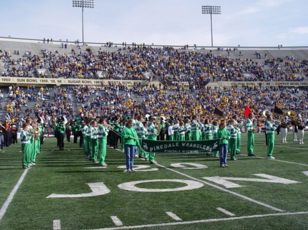 At the Stadium. Photo by Craig Sheppard.