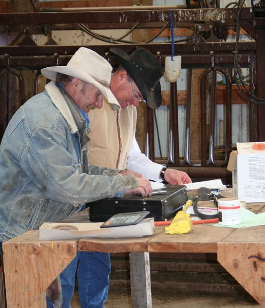 Kevin Campbell and Bob Jett. Photo by Joy Ufford.