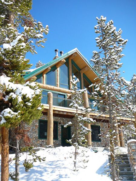 White Pine Cabins. Photo by White Pine Ski Area.