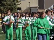 Onto the field. Photo by Craig Sheppard.