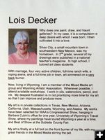 Lois Decker. Photo by Dawn Ballou, Pinedale Online.