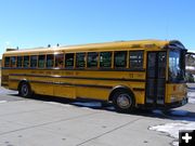 Wrangler Bus. Photo by Sue Sommers, Pinedale Online.