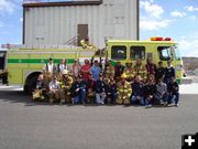 Training in Green River. Photo by Sublette County Fire Board.