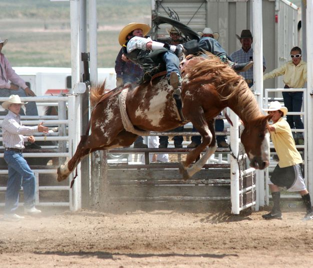 Bareback Ride. Photo by Pinedale Online.