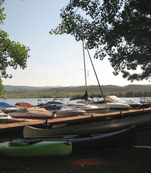 Row, Sail, Motor Your Boat .... Photo by Casey Dean, Pinedale Online.