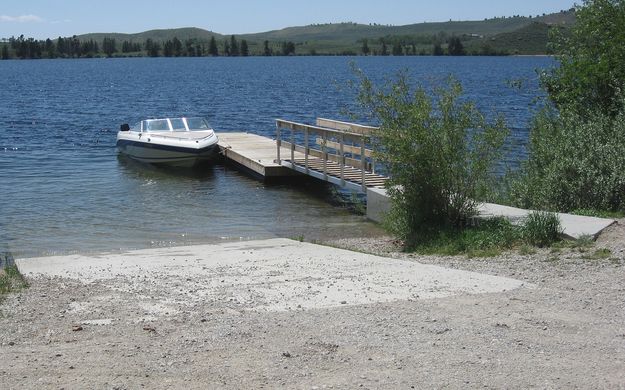 Half Moon Lake Launch. Photo by Casey Dean, Pinedale Online.