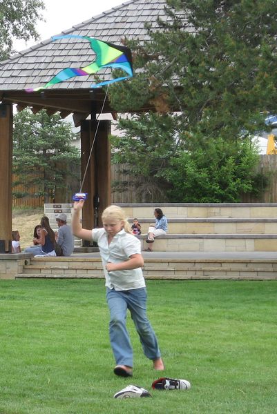 Let's Go Fly a Kite. Photo by Casey Dean, Pinedale Online.