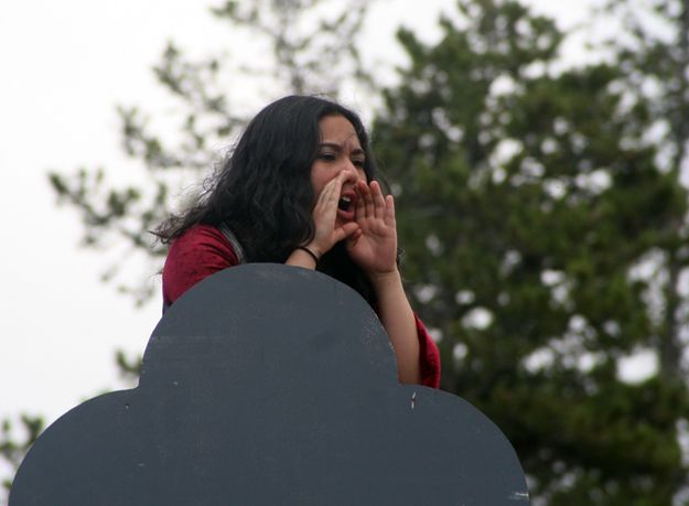 Citizen of Angiers. Photo by Pam McCulloch, Pinedale Online.