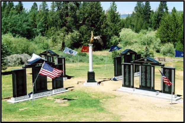 Sublette County Veterans' Memorial. Photo by .