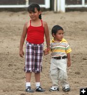 Calf Scramblers. Photo by Pinedale Online.