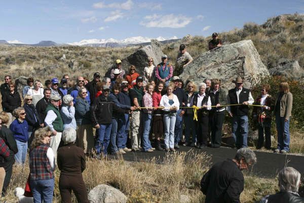 Pathway Dedication. Photo by Dave Bell.