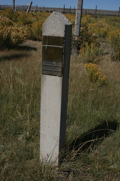 Birth Marker. Photo by Dawn Ballou, Pinedale Online.