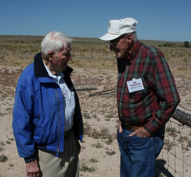 Paul and Bob. Photo by Dawn Ballou, Pinedale Online.