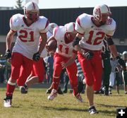 Puncher Rush. Photo by Clint Gilchrist, Pinedale Online.