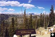 Wind River Range. Photo by Half Moon Lake Resort.