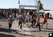 One Mile Start. Photo by Dawn Ballou, Pinedale Online.