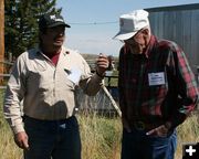 Tim and Bob Thompson. Photo by Dawn Ballou, Pinedale Online.