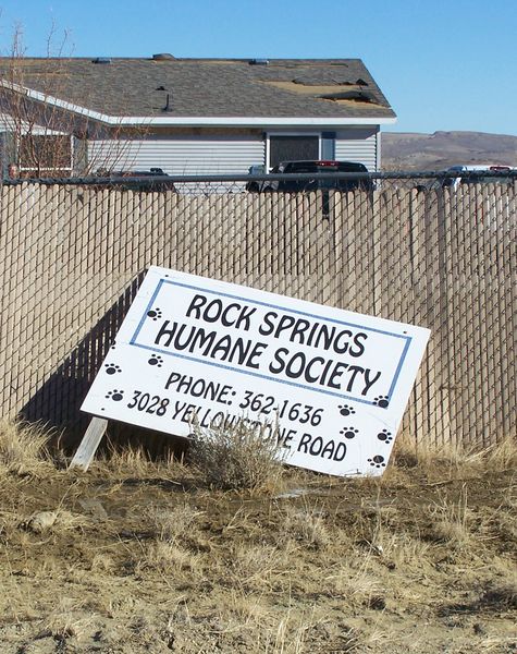 Rock Springs Humane Society. Photo by Sweetwater County Sheriff's Office.