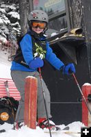 Zoe Noble at the start. Photo by Jeff Wohl.