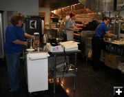 In the Kitchen. Photo by Dawn Ballou, Pinedale Online.