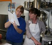 Tanya and Judy. Photo by Dawn Ballou, Pinedale Online.