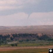 Close-up of Mesa Funnel Cloud. Photo by Chad Ripperger.