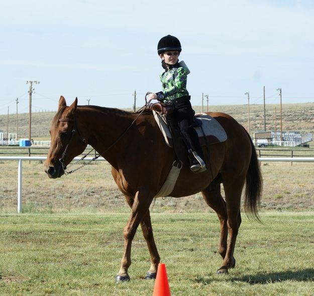 McKenna Quirk. Photo by Cat Urbigkit, Pinedale Online.